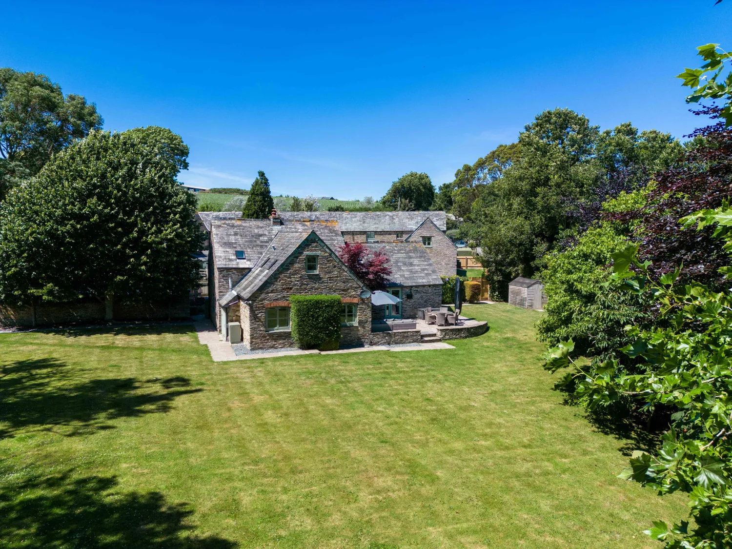 The Coach House at Trevibban Mill
